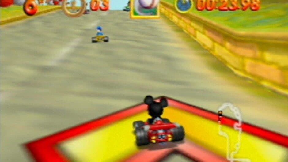 Скриншот 1 из Mickey's Speedway USA
