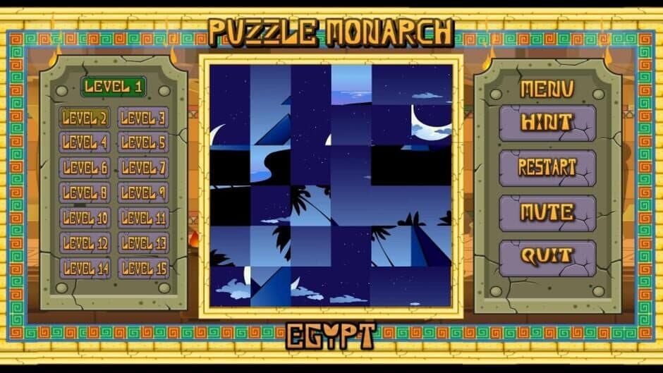 Скриншот 1 из Puzzle Monarch: Egypt