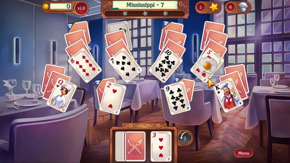 Скриншот 2 из Chef Solitaire: USA