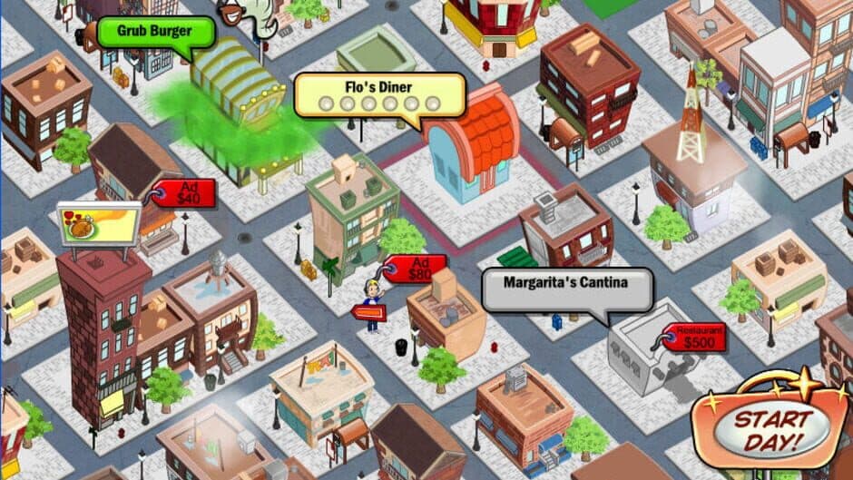 Скриншот 2 из DinerTown Tycoon