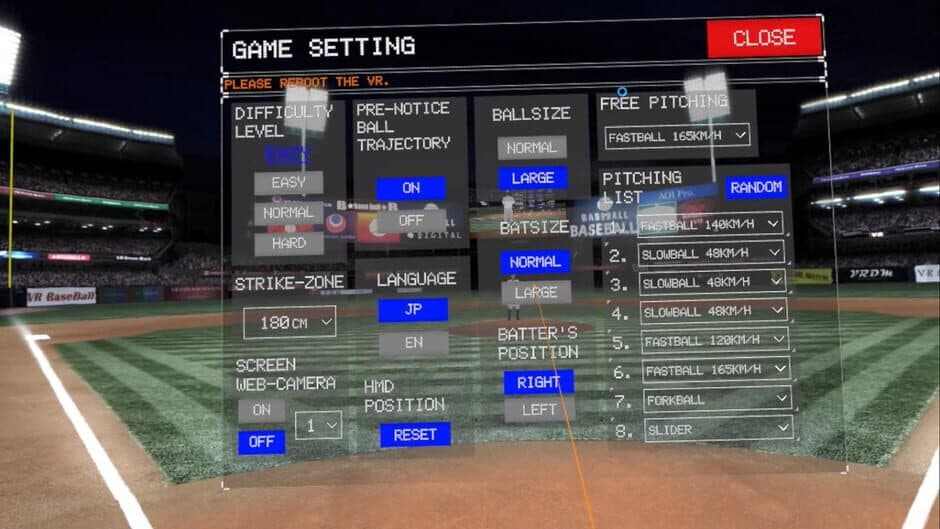 Скриншот 3 из VR Dream Match Baseball