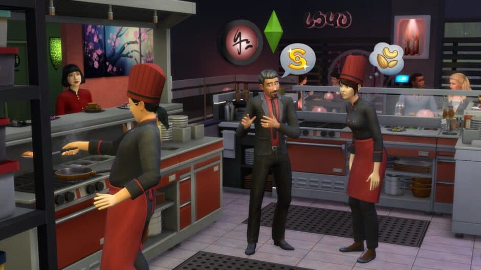 Скриншот 4 из The Sims 4: Dine Out