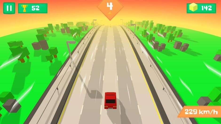 Скриншот 2 из Pixel Traffic: Highway Racing