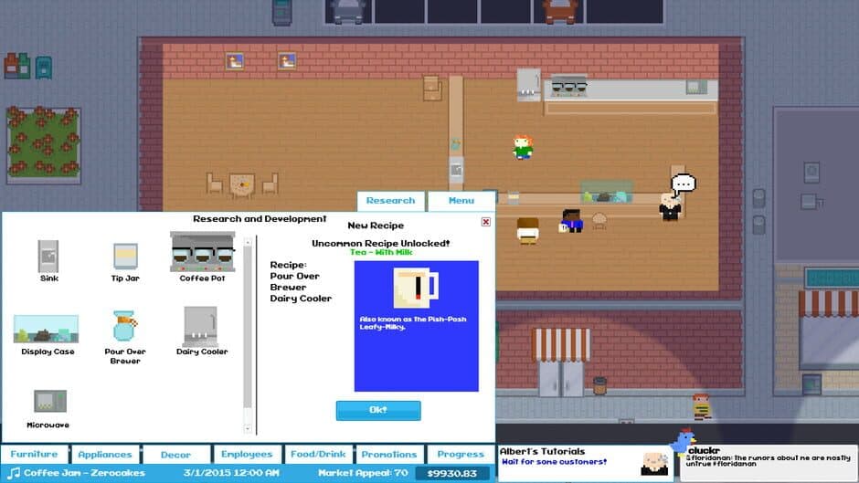 Скриншот 2 из Beans: The Coffee Shop Simulator