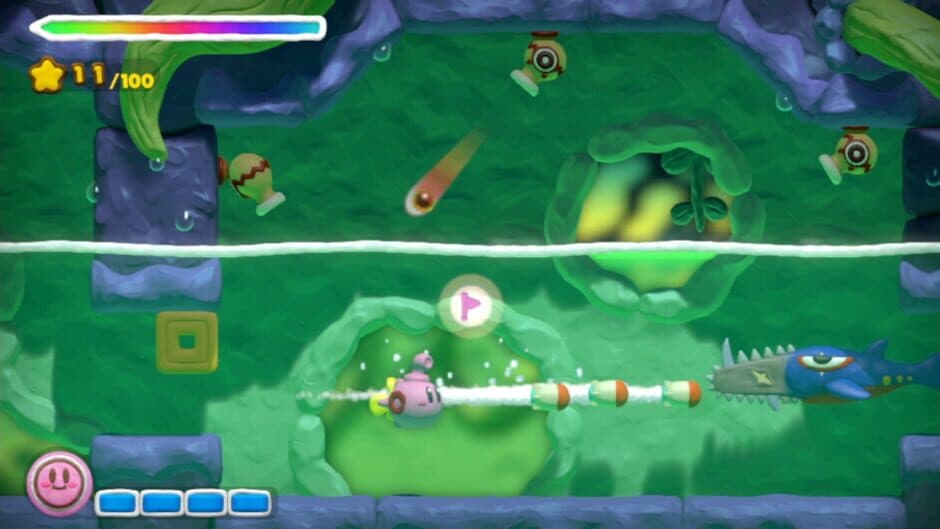 Скриншот 10 из Kirby and the Rainbow Curse