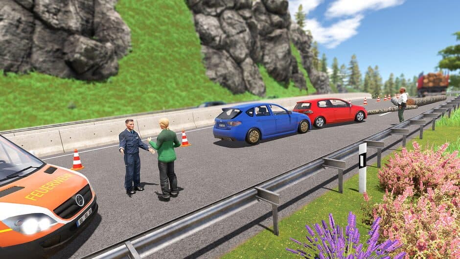 Скриншот 2 из Autobahn Police Simulator 2