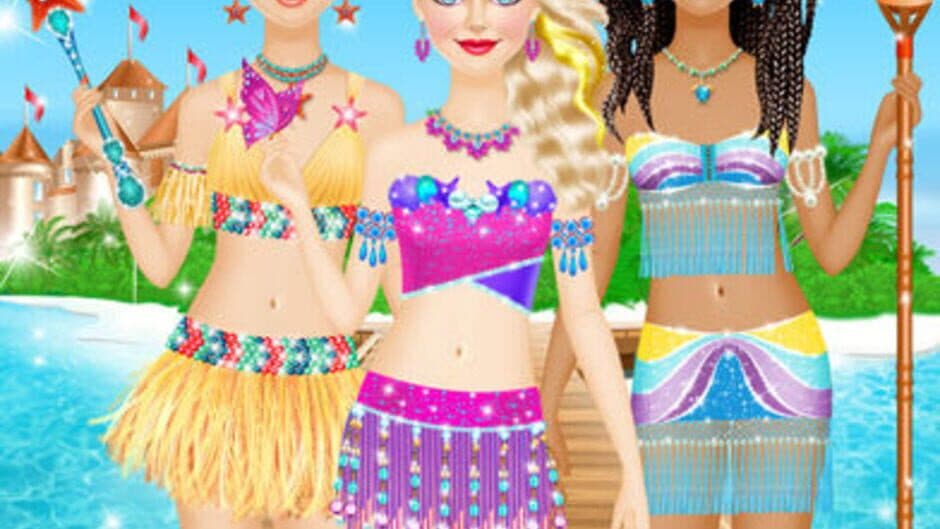 Скриншот 3 из Tropical Princess - Makeup and Dressup Salon Game