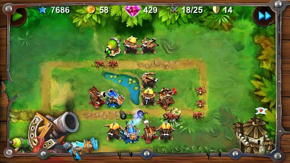 Скриншот 2 из Goblin Defenders: Steel'n' Wood