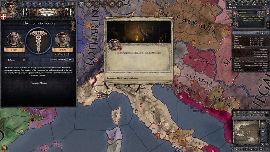 Скриншот 1 из Crusader Kings II: Monks and Mystics