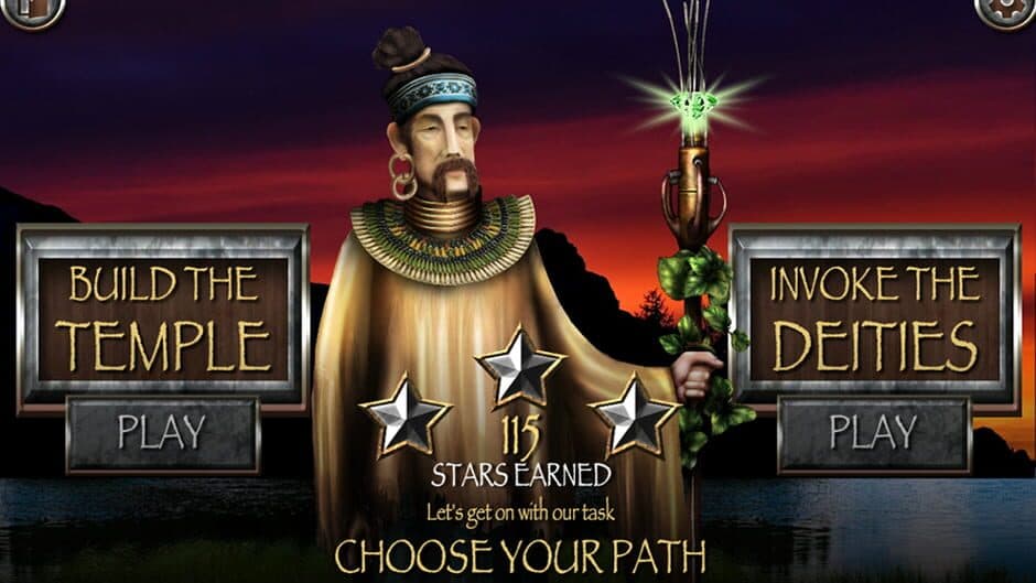 Скриншот 2 из Mahjong Masters: Temple of the Ten Gods