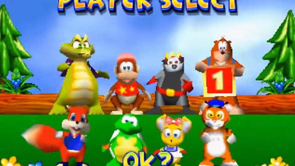 Скриншот 1 из Diddy Kong Racing
