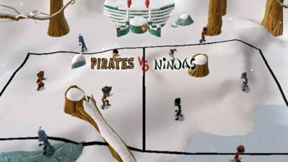 Скриншот 1 из Pirates vs. Ninjas Dodgeball