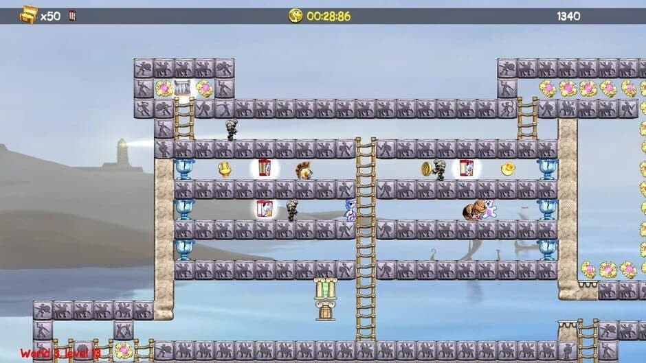 Скриншот 3 из Snowy: Treasure Hunter