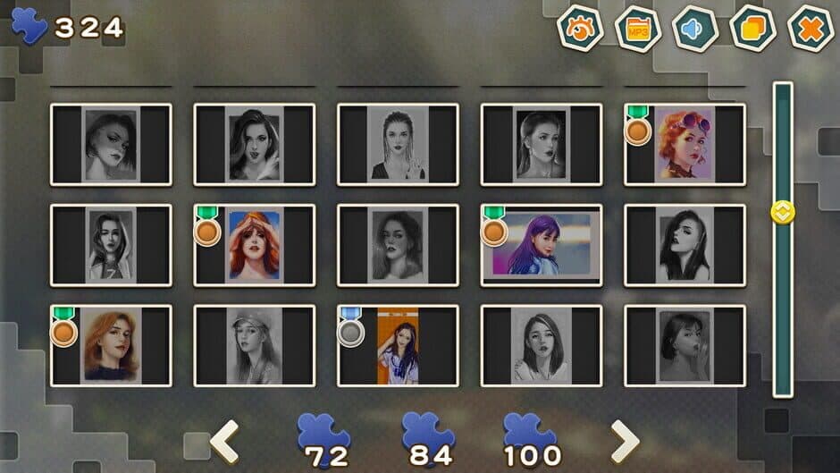 Скриншот 8 из Pleasure Puzzle: Portrait