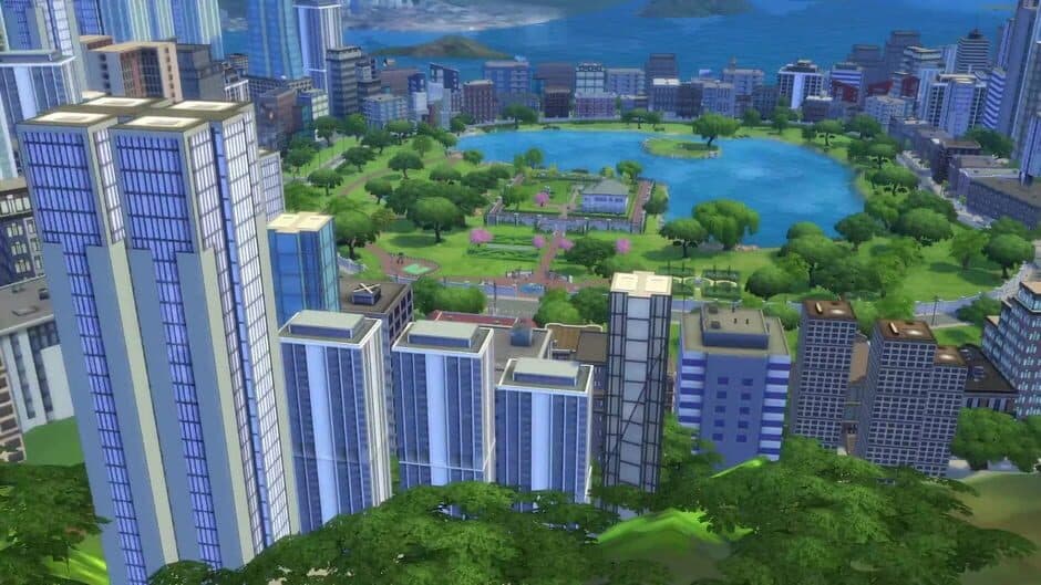 Скриншот 1 из The Sims 4: City Living