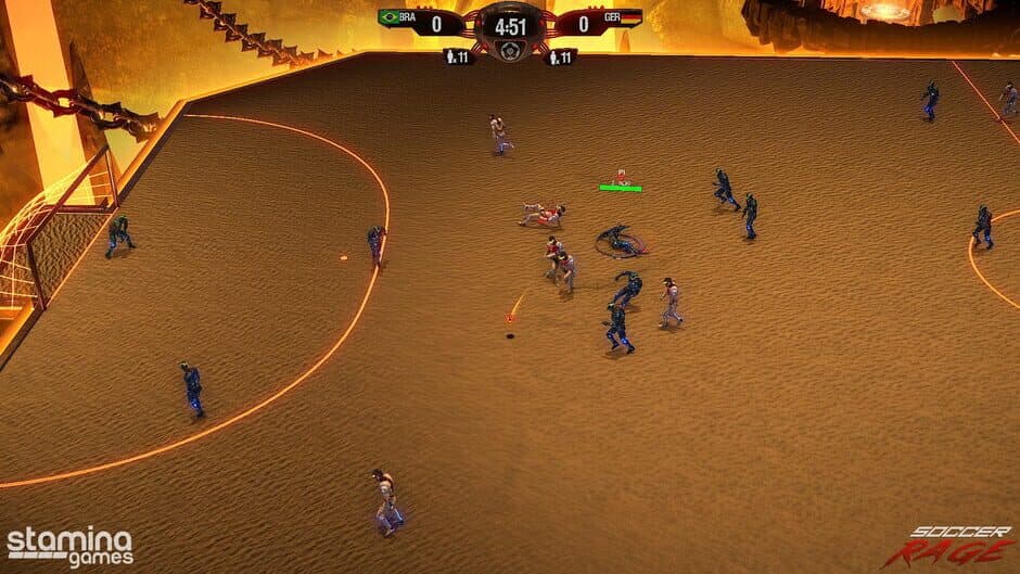 Скриншот 1 из Soccer Rage