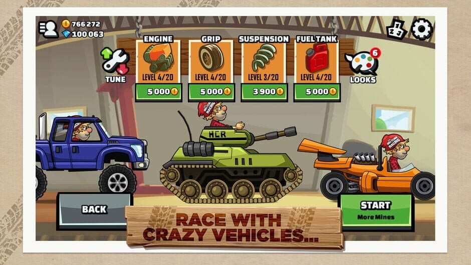 Скриншот 2 из Hill Climb Racing 2