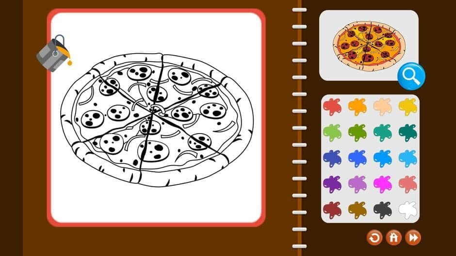 Скриншот 2 из My Coloring Book: Food and Beverage