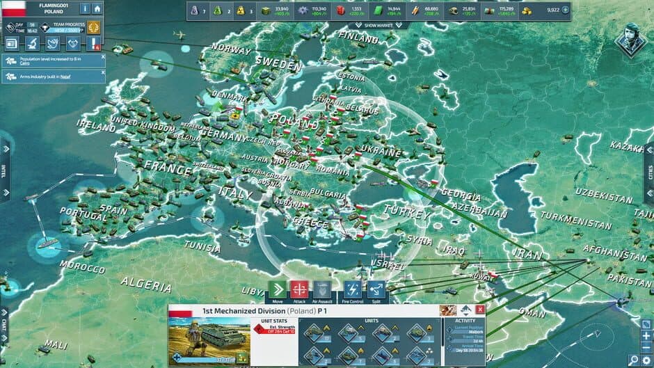 Скриншот 3 из Conflict of Nations: World War 3