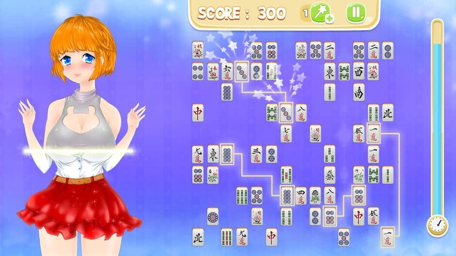 Скриншот 9 из Mahjong Pretty Manga Girls