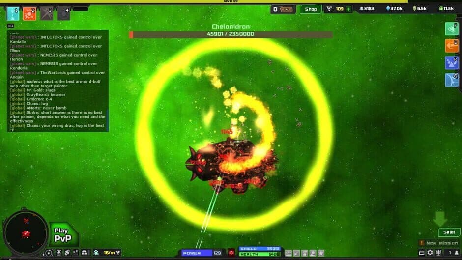 Скриншот 2 из Astroflux