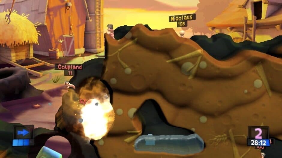 Скриншот 1 из Worms: Revolution Extreme