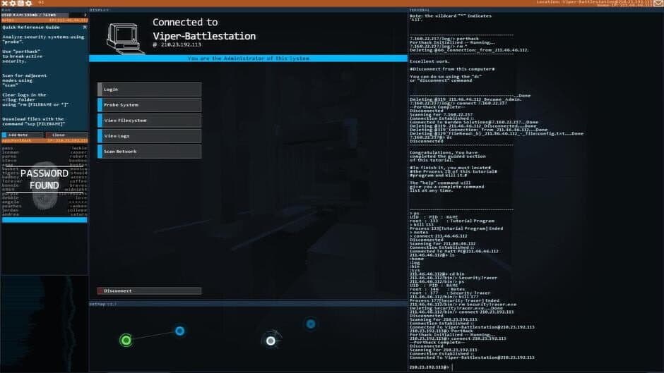 Скриншот 2 из Hacknet