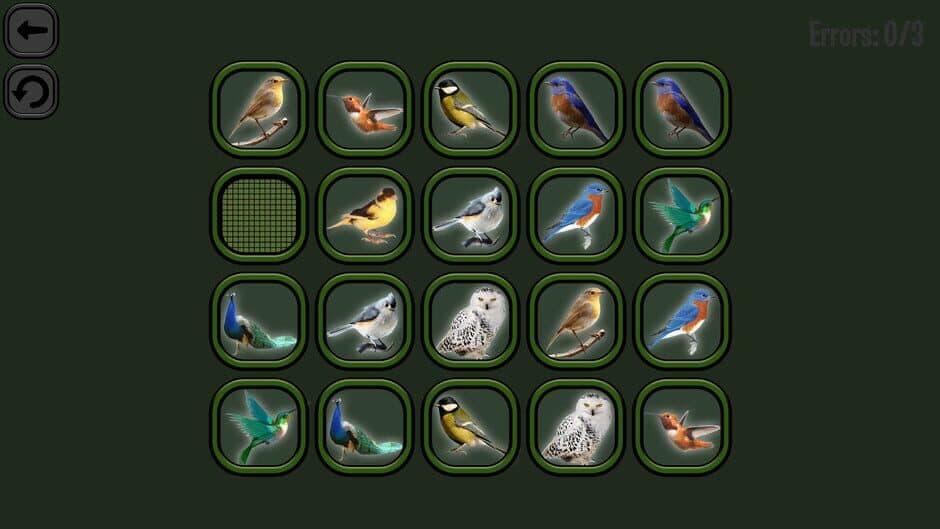 Скриншот 1 из Animals Memory: Birds