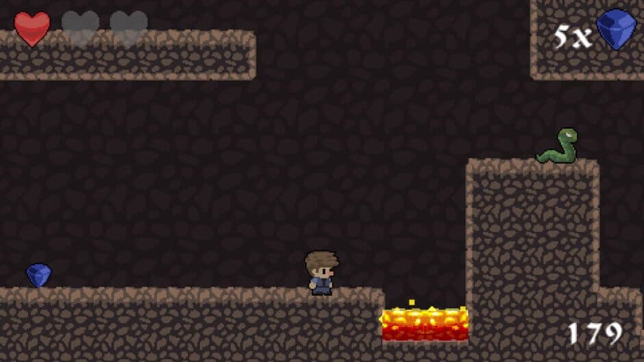 Скриншот 1 из Super Cave Boy: Forsaken Dungeon