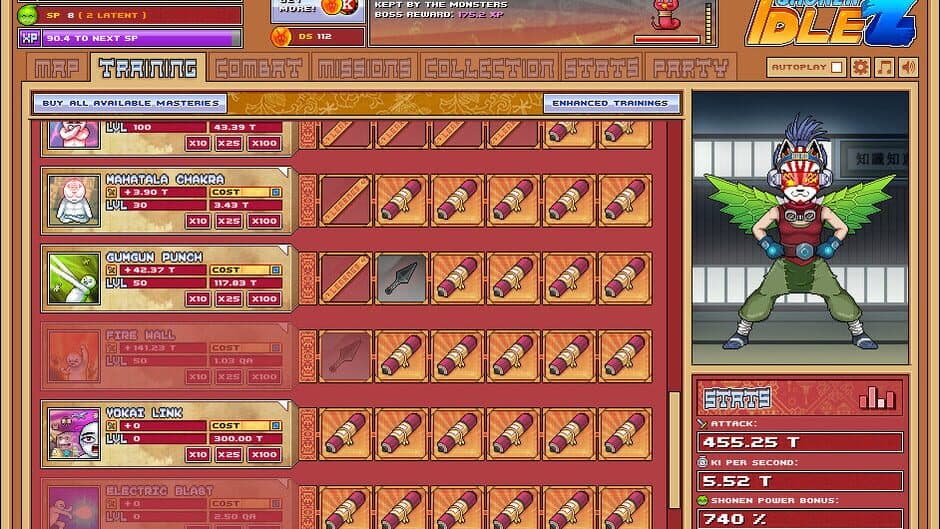 Скриншот 5 из Shonen Idle Z