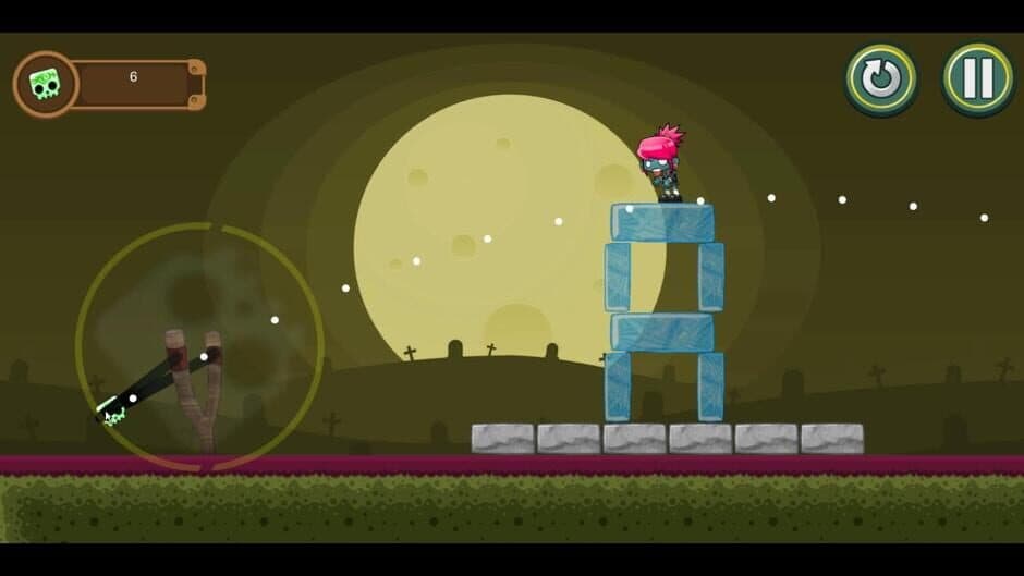 Скриншот 2 из SlingSkull Zombies: Graveyard Shift