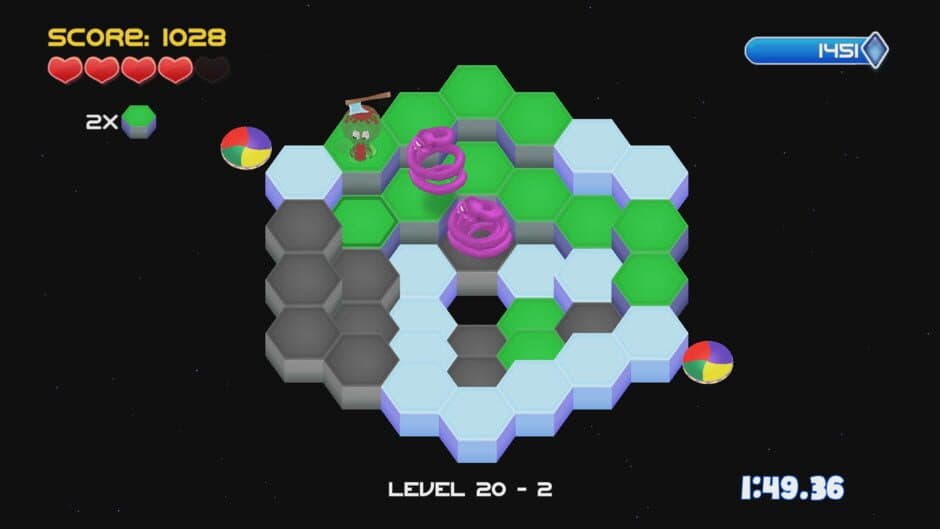 Скриншот 5 из Q*bert Rebooted: The Xbox One @!#?@! Edition