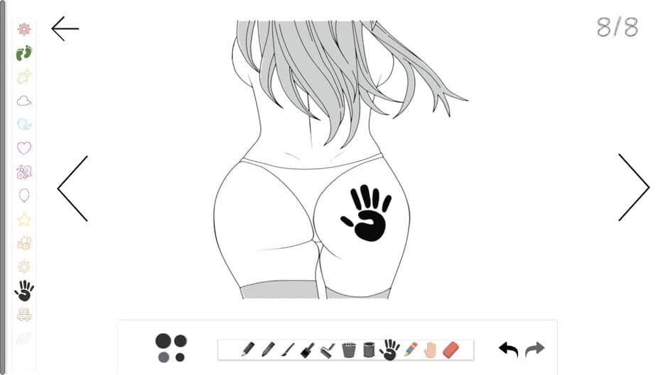Скриншот 4 из Erotic Colouring Book
