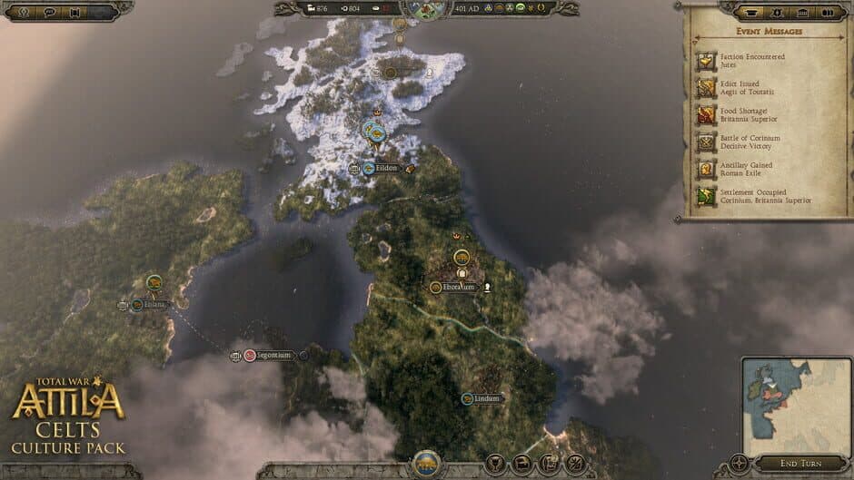 Скриншот 4 из Total War: Attila - Celts Culture Pack