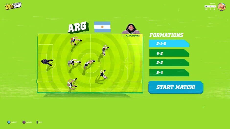 Скриншот 6 из '90s Football Stars