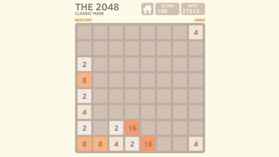 Скриншот 2 из The 2048