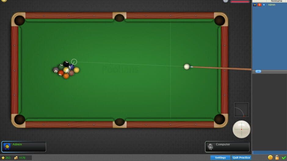 Скриншот 2 из Pool 2D - Poolians