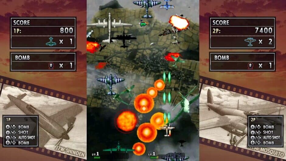 Скриншот 2 из Strikers 1945 II