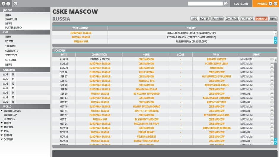 Скриншот 5 из World Basketball Manager 2