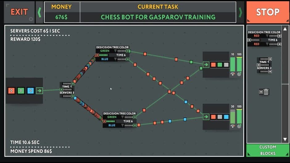 Скриншот 1 из while True: learn()