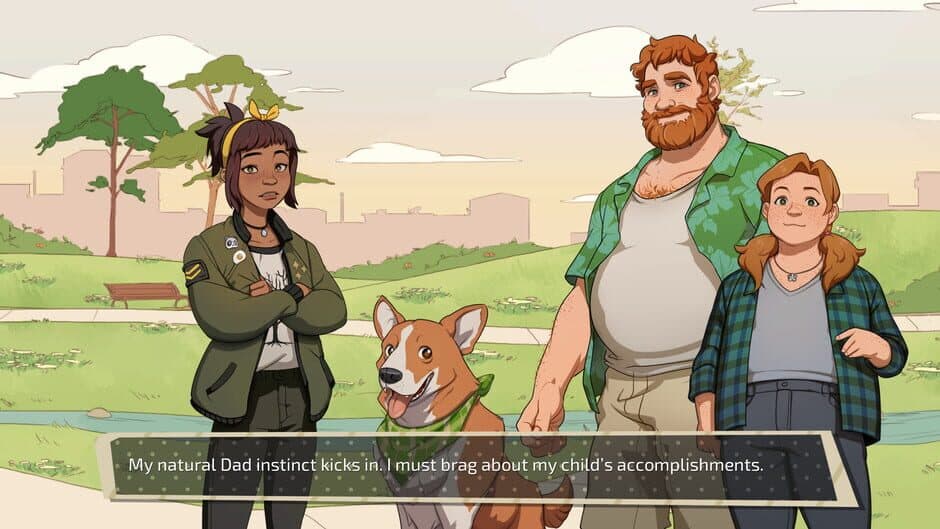 Скриншот 5 из Dream Daddy: A Dad Dating Simulator