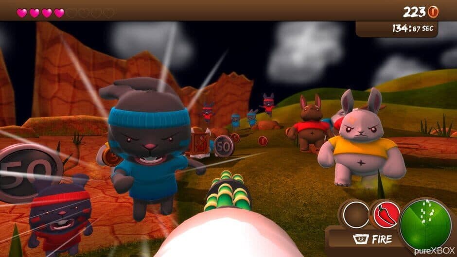 Скриншот 1 из Blast 'Em Bunnies