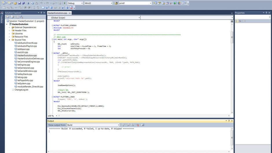 Скриншот 2 из Hacker Evolution Source Code