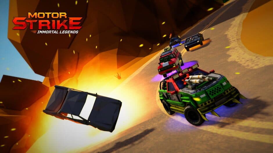 Скриншот 1 из Motor Strike: Immortal Legends