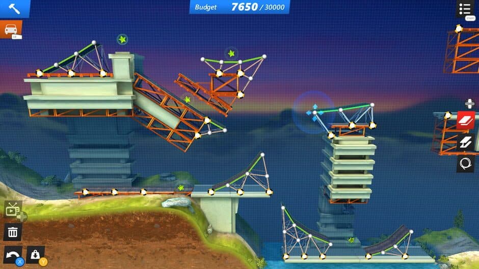 Скриншот 2 из Bridge Constructor: Stunts