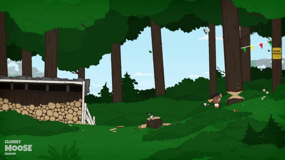 Скриншот 1 из Clumsy Moose Season