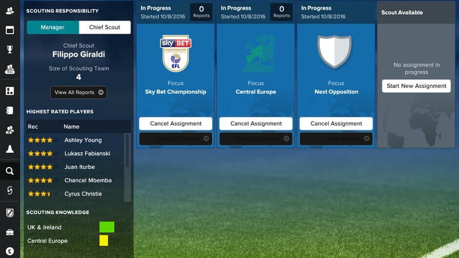 Скриншот 2 из Football Manager Touch 2017