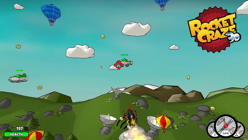 Скриншот 2 из Rocket Craze 3D