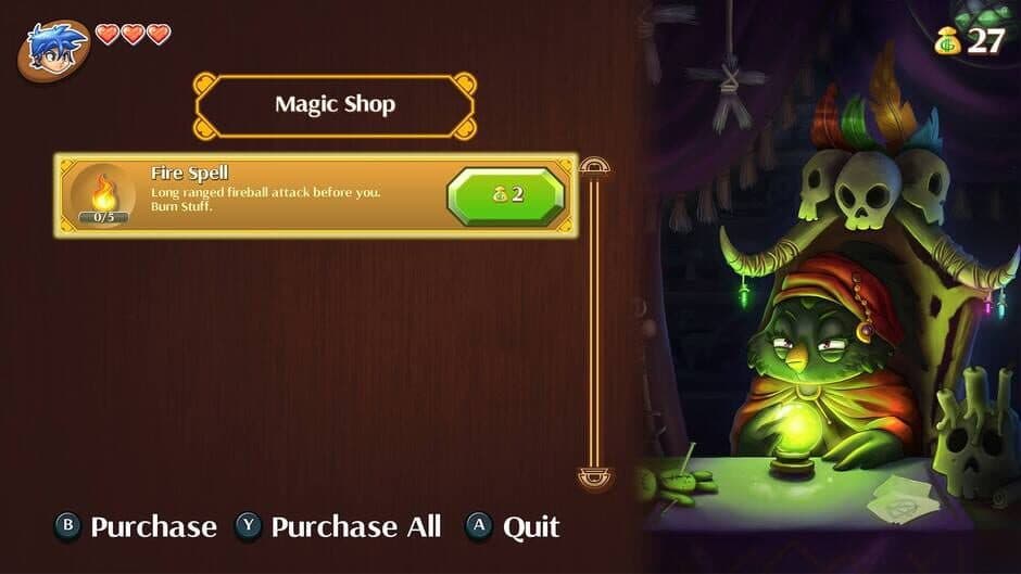 Скриншот 3 из Monster Boy and the Cursed Kingdom