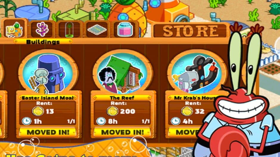 Скриншот 4 из SpongeBob Moves In